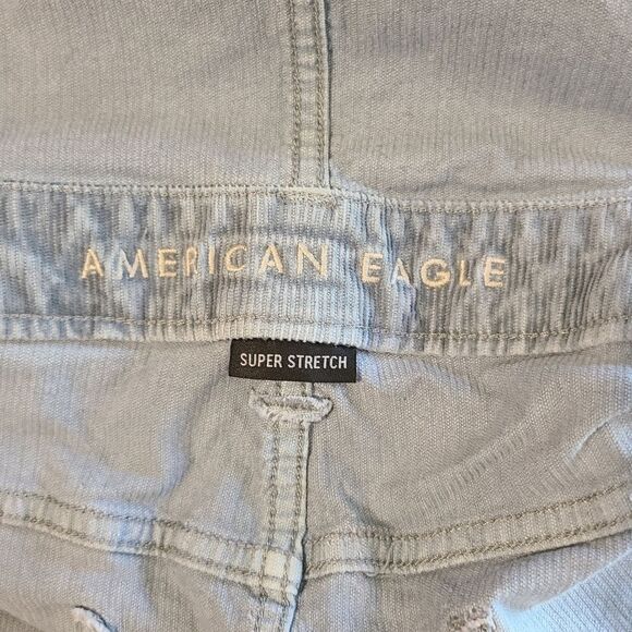 American eagle blue/grey corduroy overall skirt dress - Picture 8 of 8